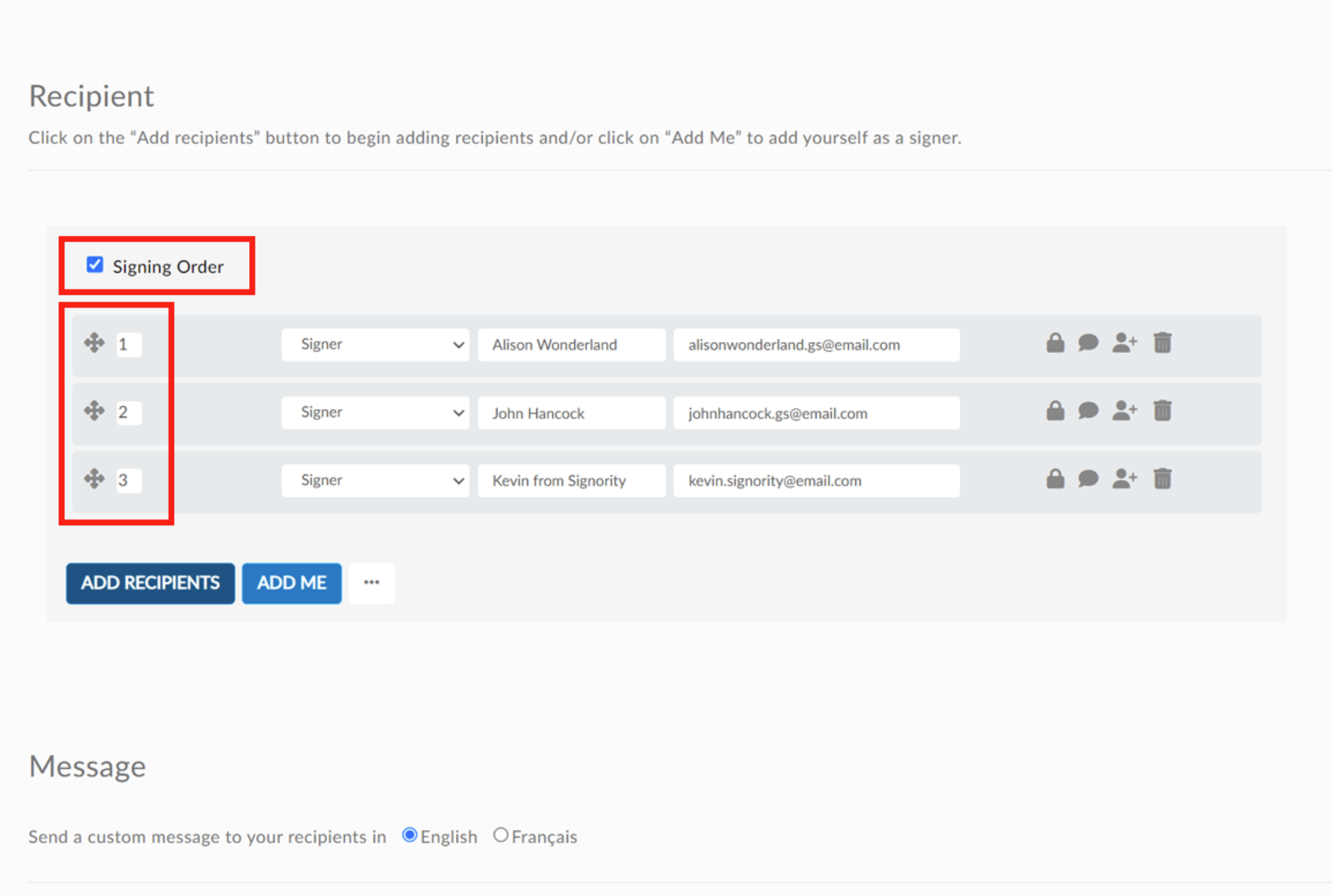 Signed Order Example Adding A Signing Order for Your Documents - Signority