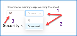 Usage to Document
